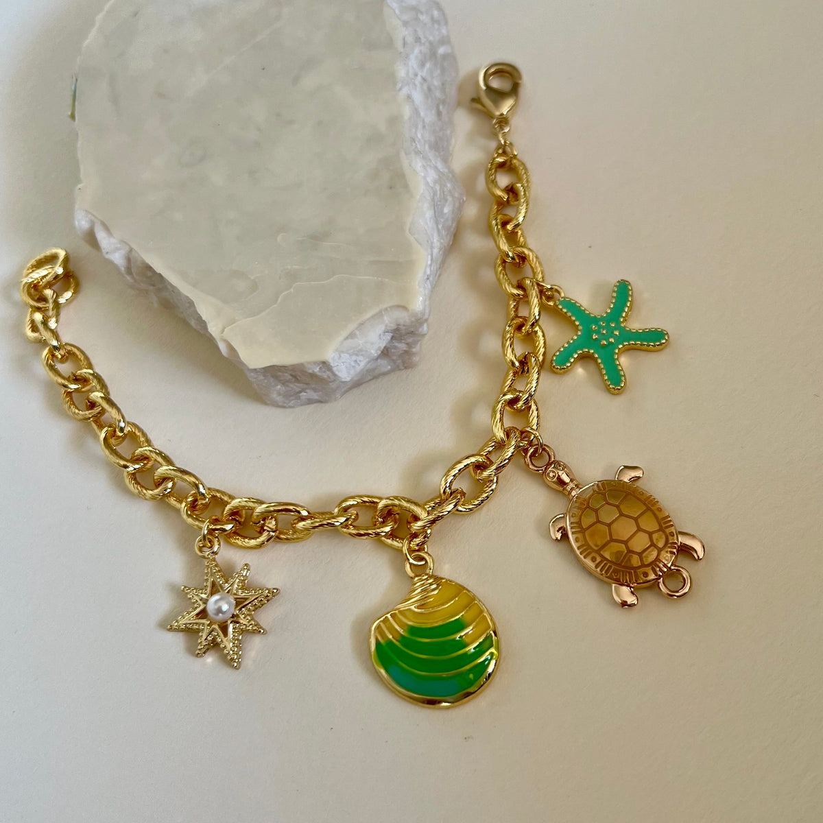 Starry Tide | Gold Plated Bracelet