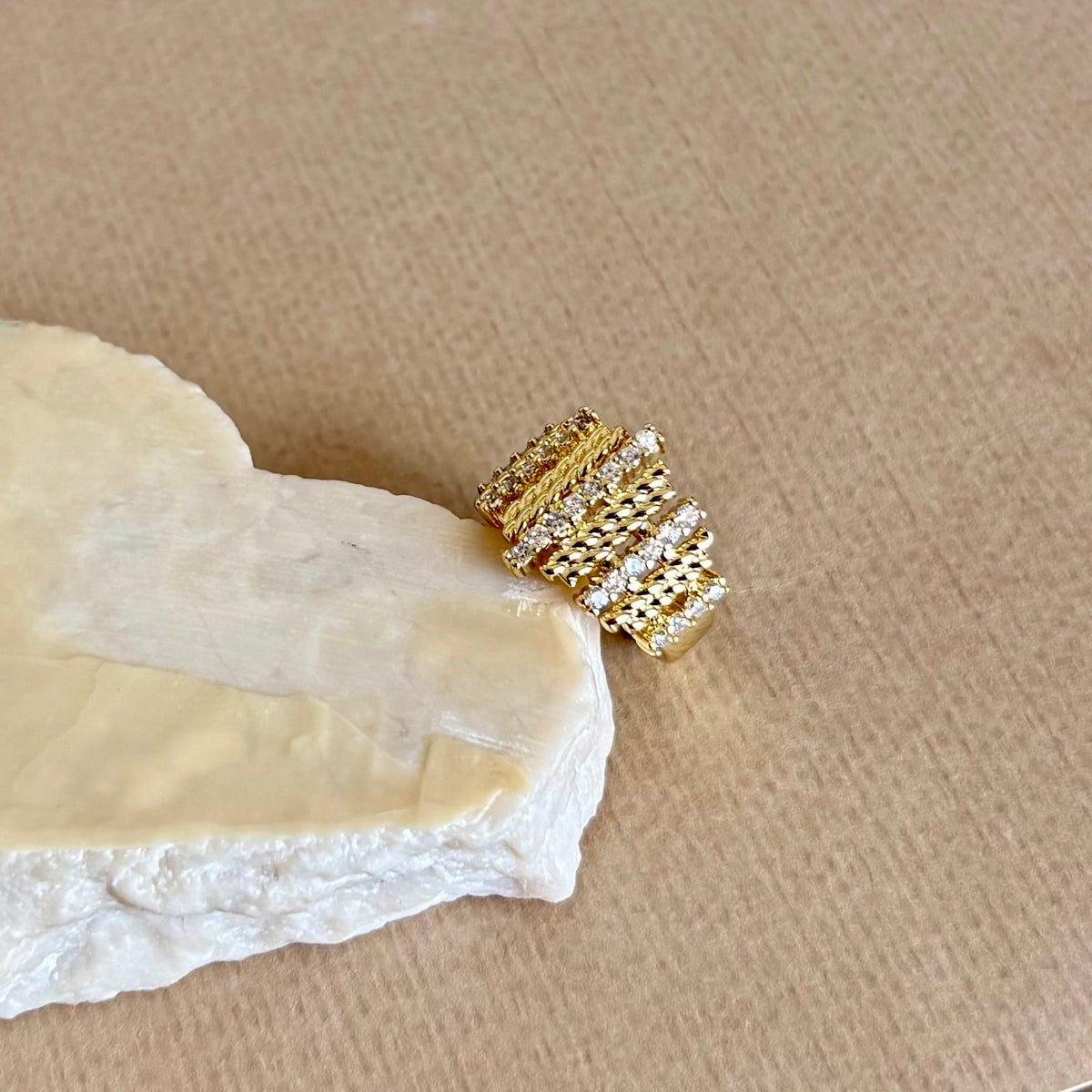 Yemly | Gold Plated Ring