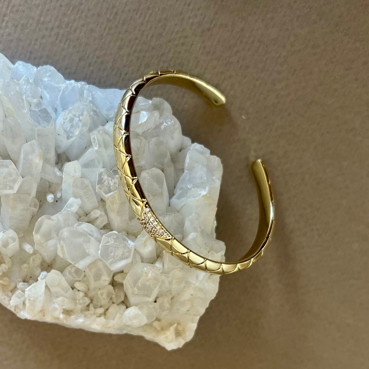 Messika 03 | Gold Plated Bangle