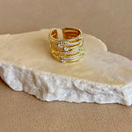Korvessa 04 | Gold Plated Ring