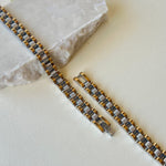 RLX 03 | White Gold Plated Bracelet