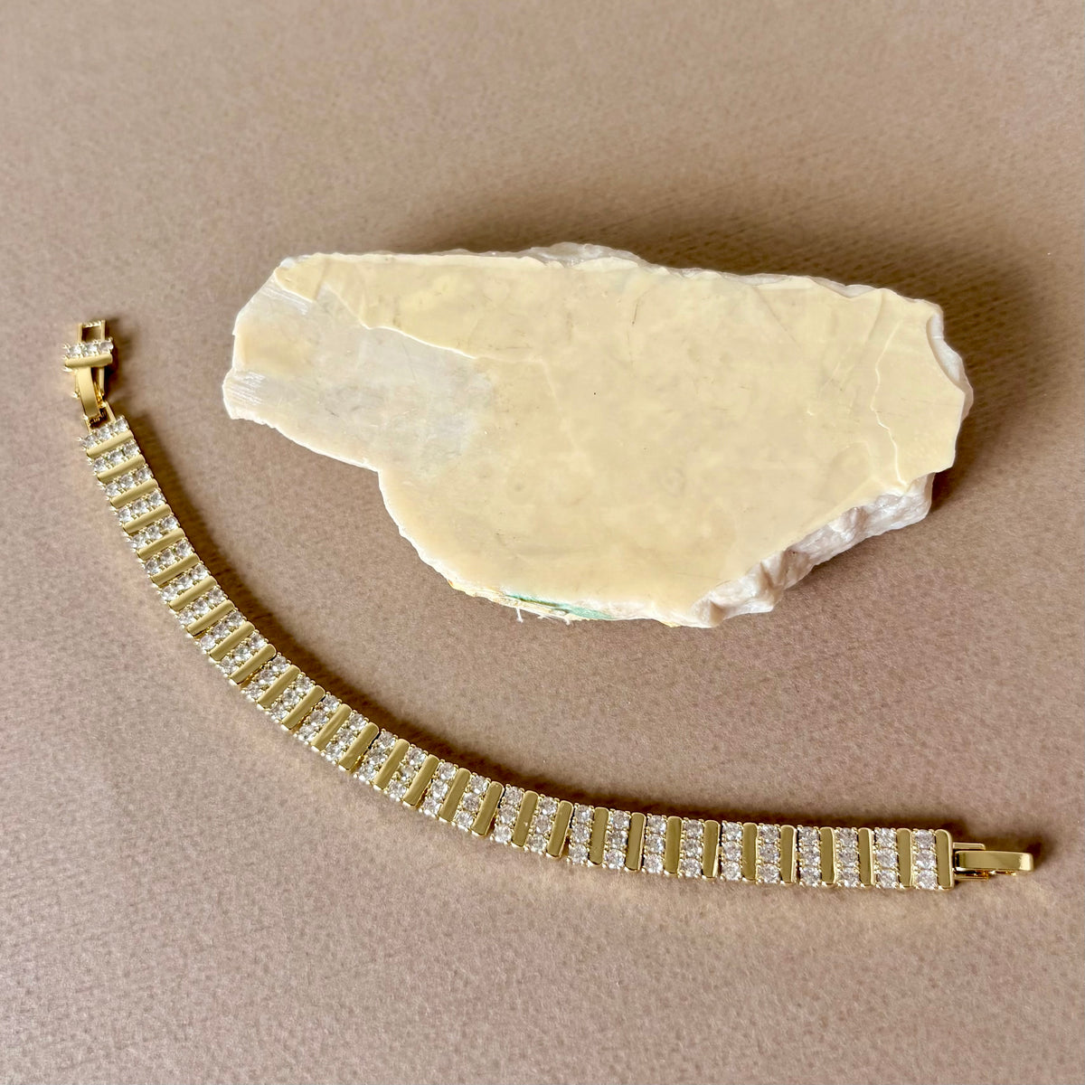 Sahara 03 | Gold Plated Bracelet