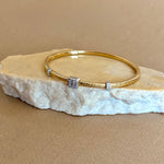 Celuneo | Gold Plated Bangle