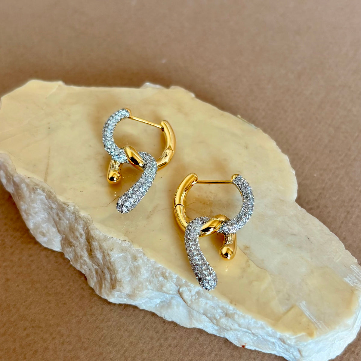 Caltira | Gold Plated Earrings
