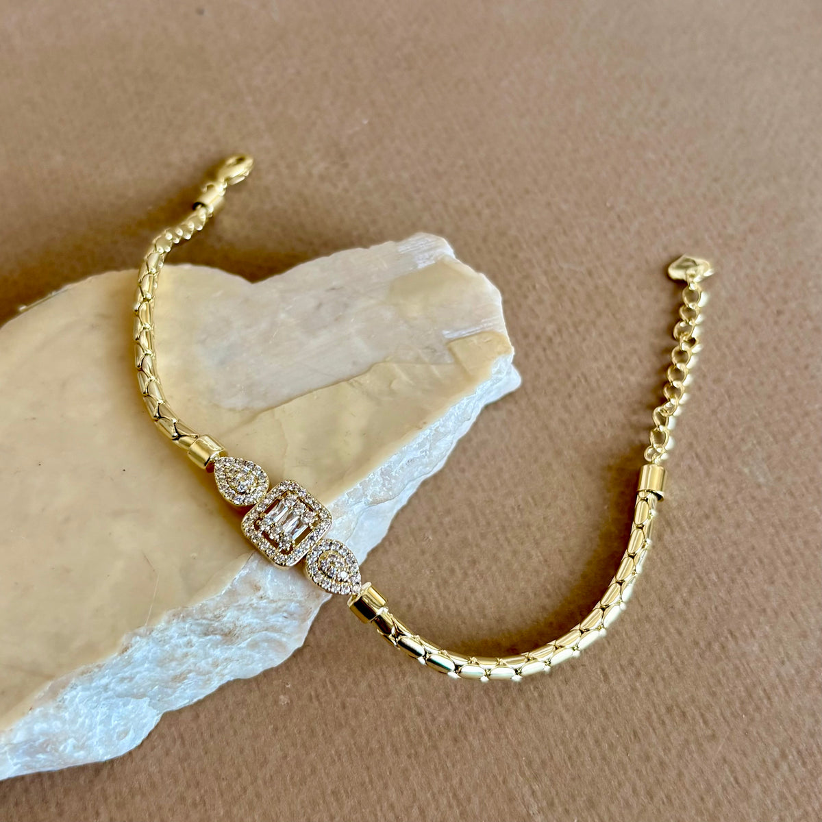 Melune 02 | Gold Plated Bracelet