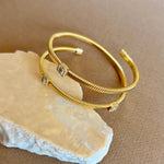 Belsora | Gold Plated Bangle