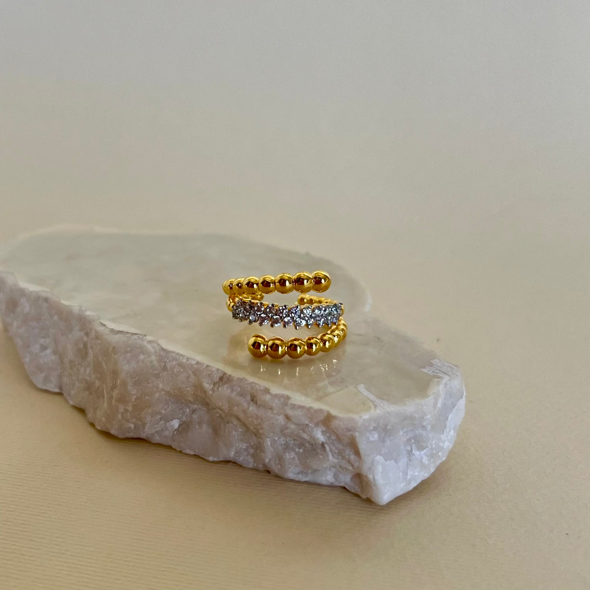 Oravia | Gold Plated Ring
