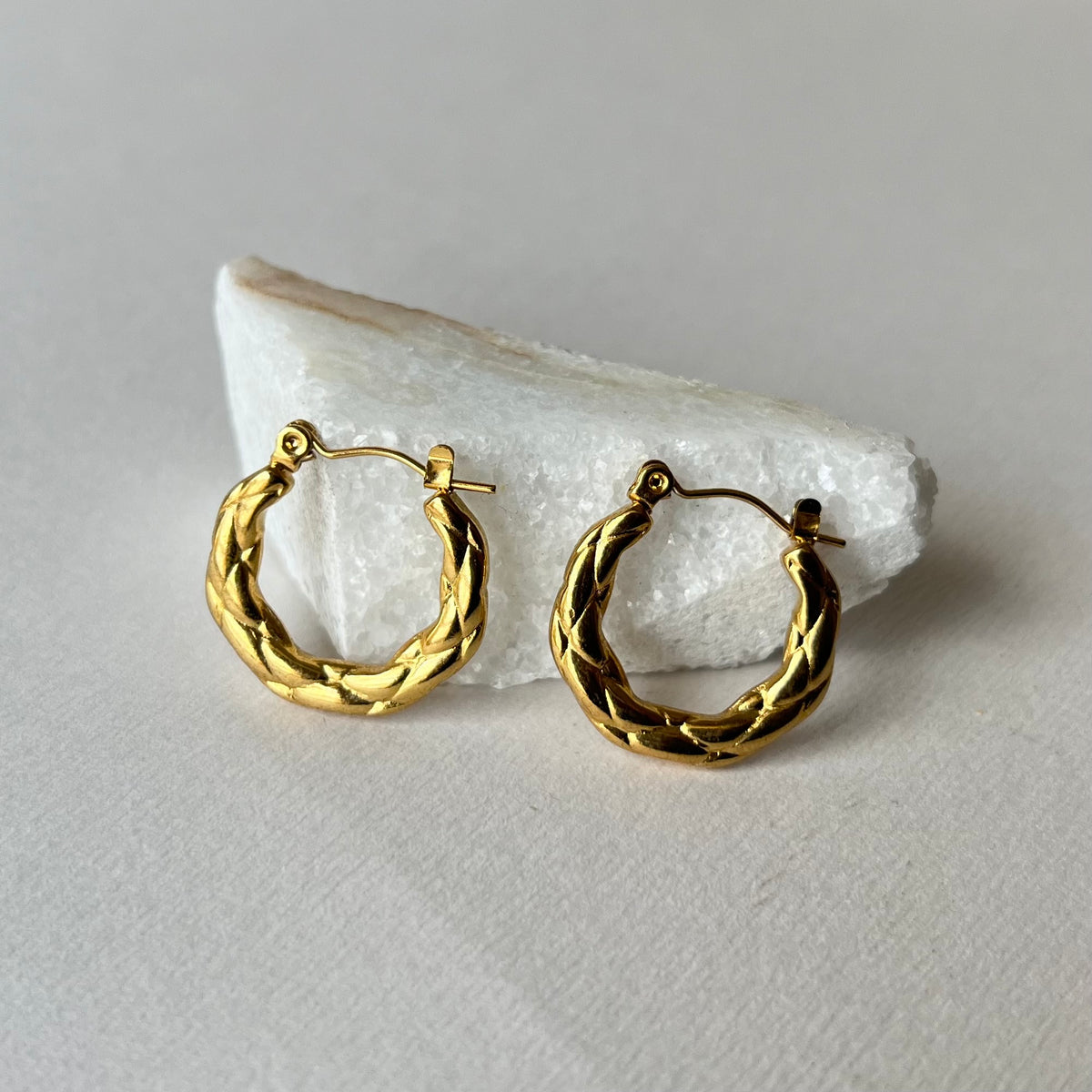 Tada 03| Gold Plated Earrings