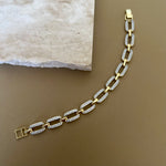 Onyx 09 | Gold Plated Bracelet