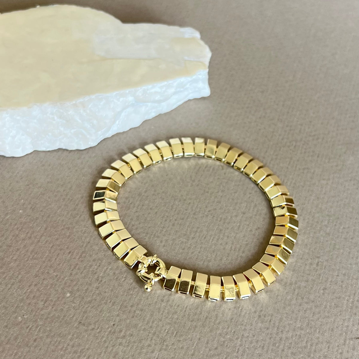 Cecile | Gold Plated Bracelet