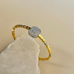 Dorelia | Gold Plated Bangle