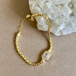 Melune | Gold Plated Baraclet