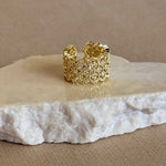 Azoria | Gold Plated Ring