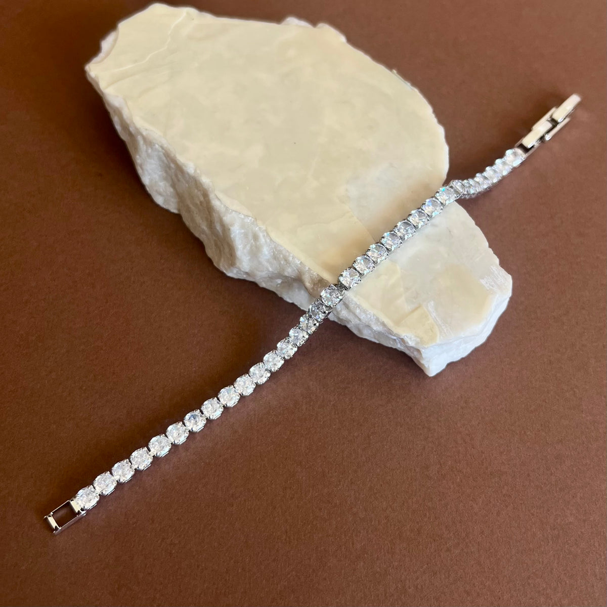 Glam's Tennis | Gold Plated Bracelet