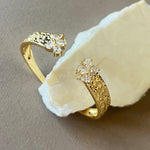 Duke | Gold Plated Bangle