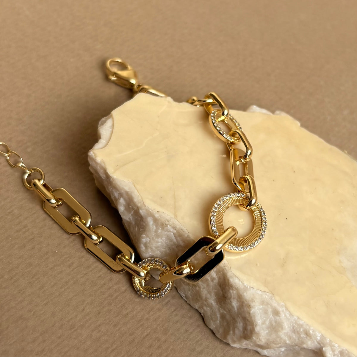 Helvyn | Gold Plated Bracelet