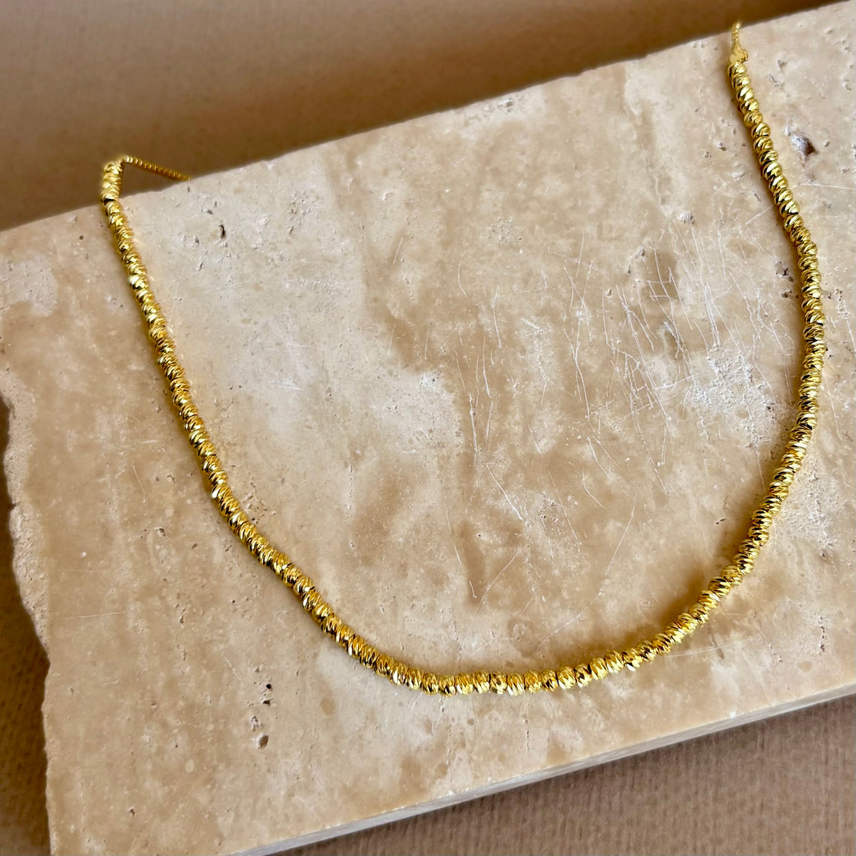 Vela 05 | Gold Plated Necklace
