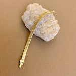 Gavelle | Gold Plated Bracelet