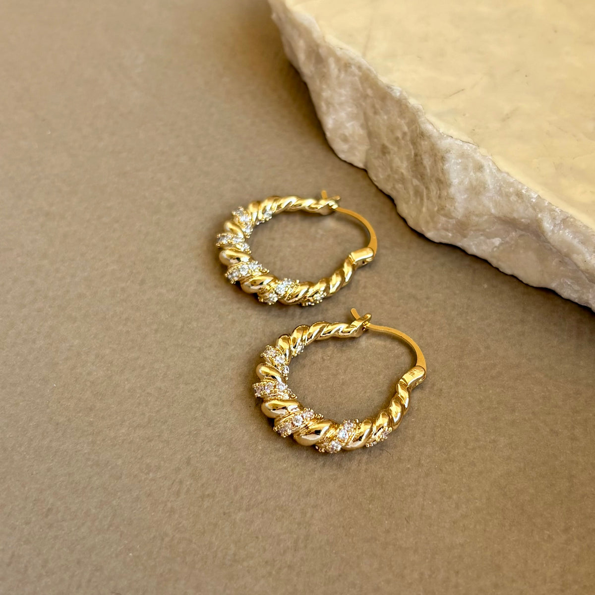 Gavryn | Gold Plated Earrings