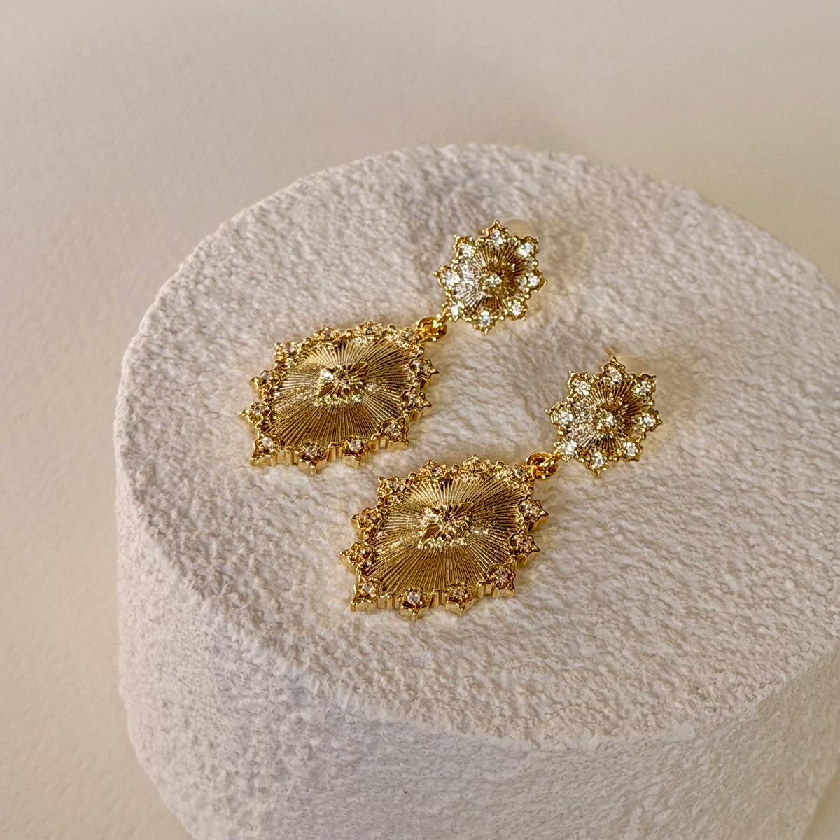 Velor | Gold Plated Earrings