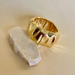 Ondulando 09 | Gold Plated Bangle