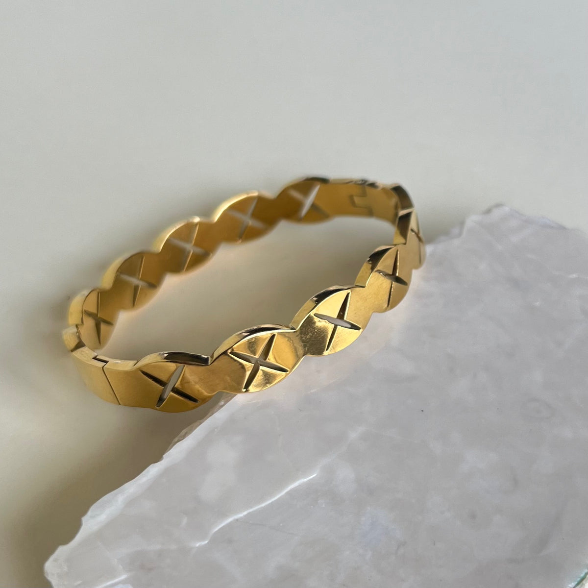 Sphere X | Stainless Steel Bangle