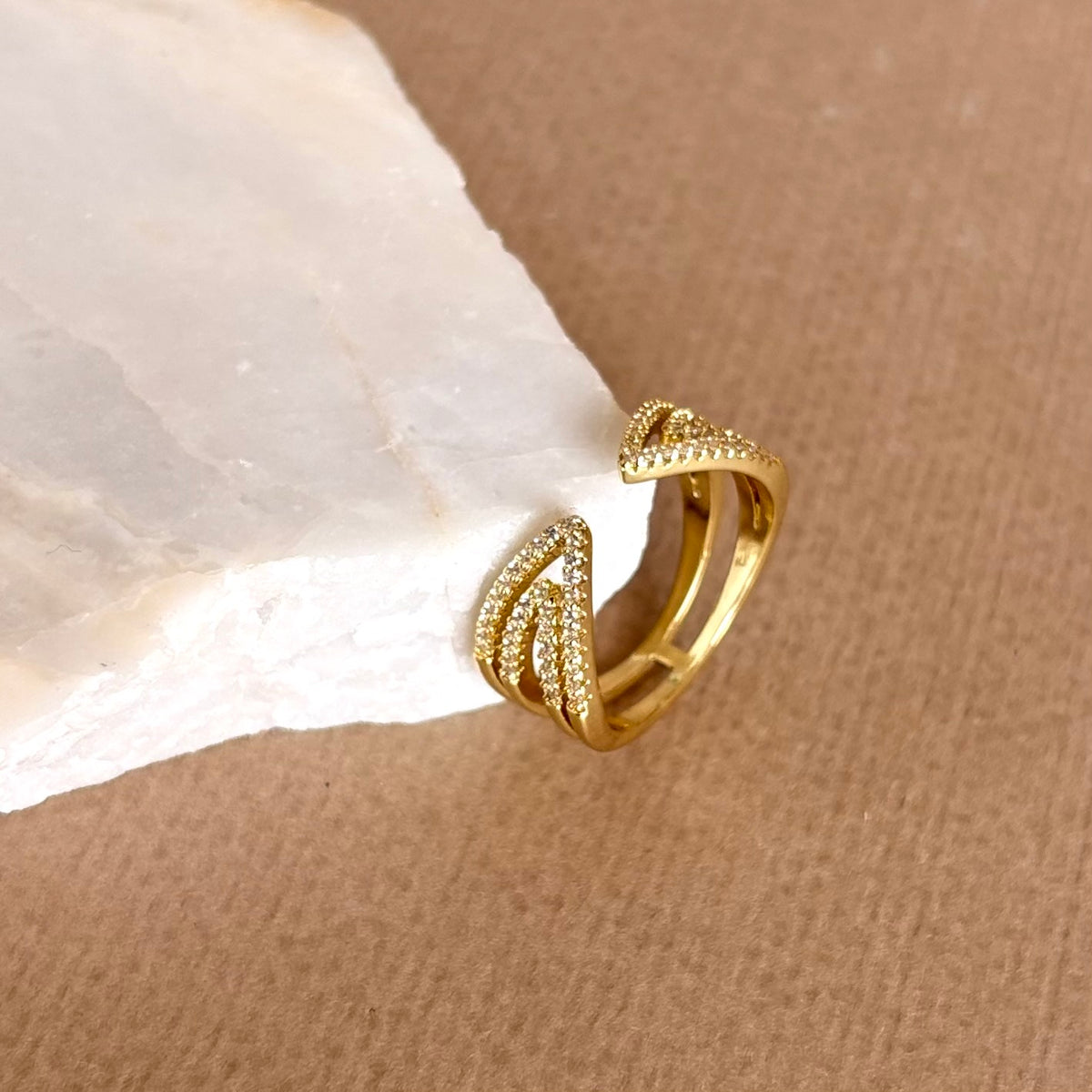 Droid | Gold Plated Ring