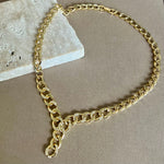 Bonk | Gold plated necklace