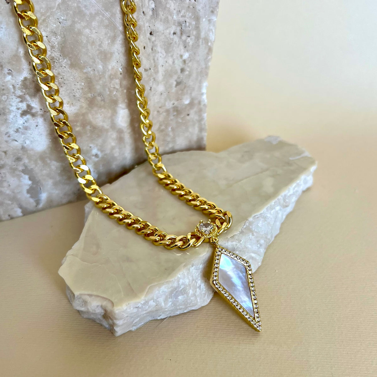 Dama | Gold Plated Necklace