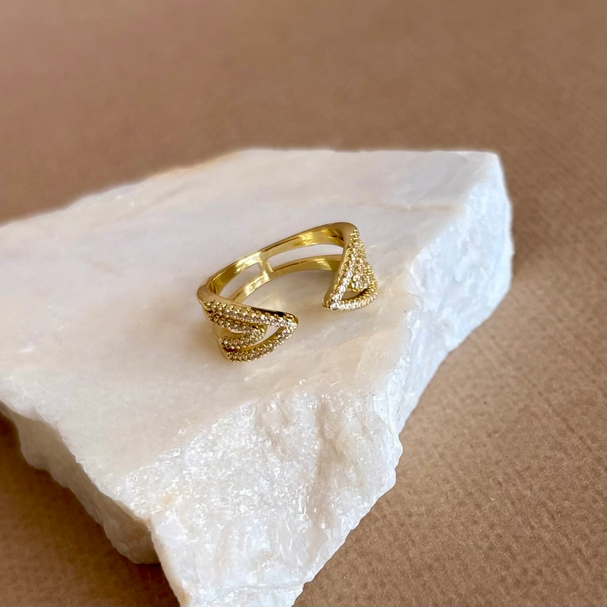 Droid | Gold Plated Ring