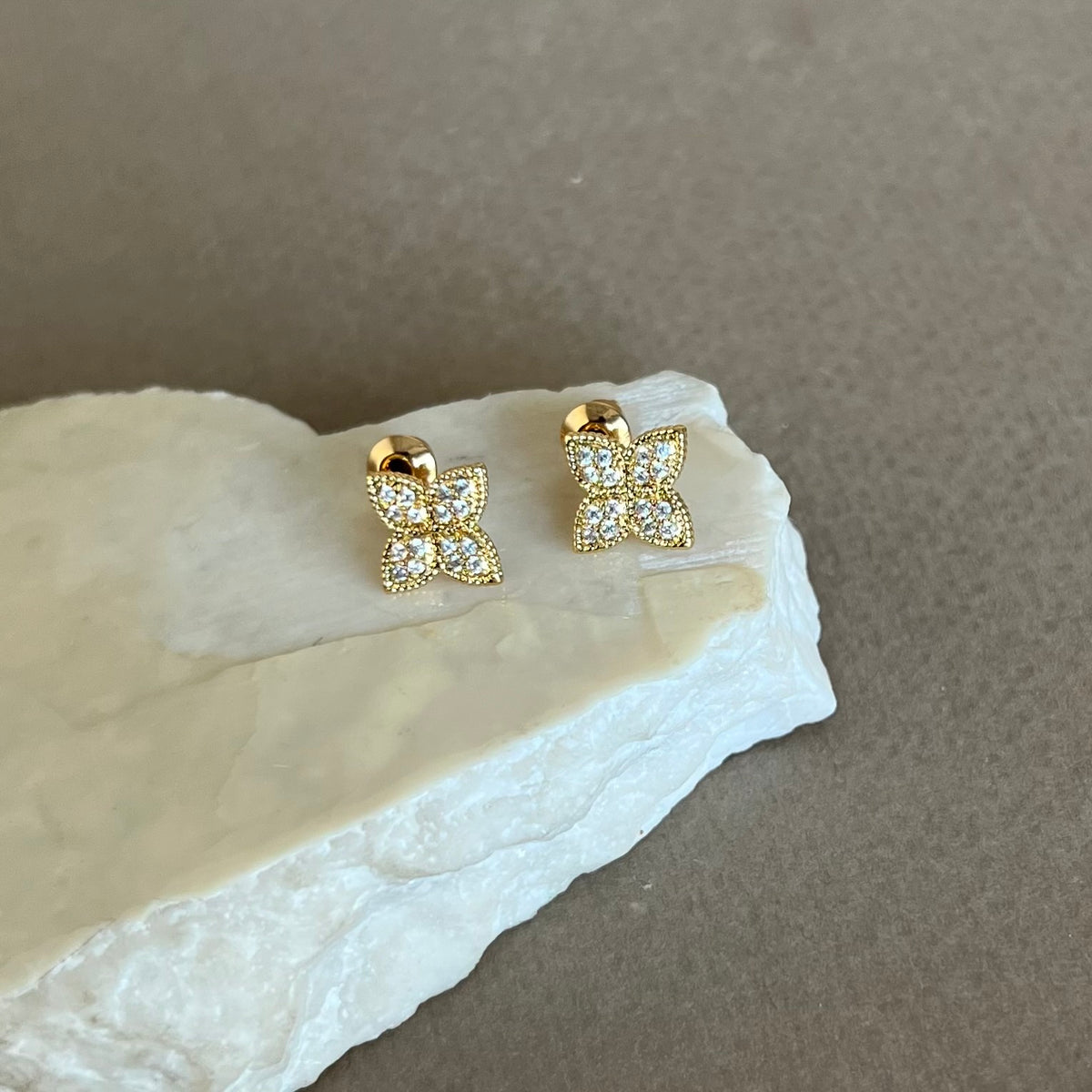 Rosan 03 | Gold Plated Earrings