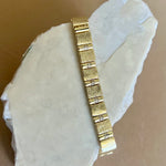 Sahara 02 | Gold Plated Bracelet