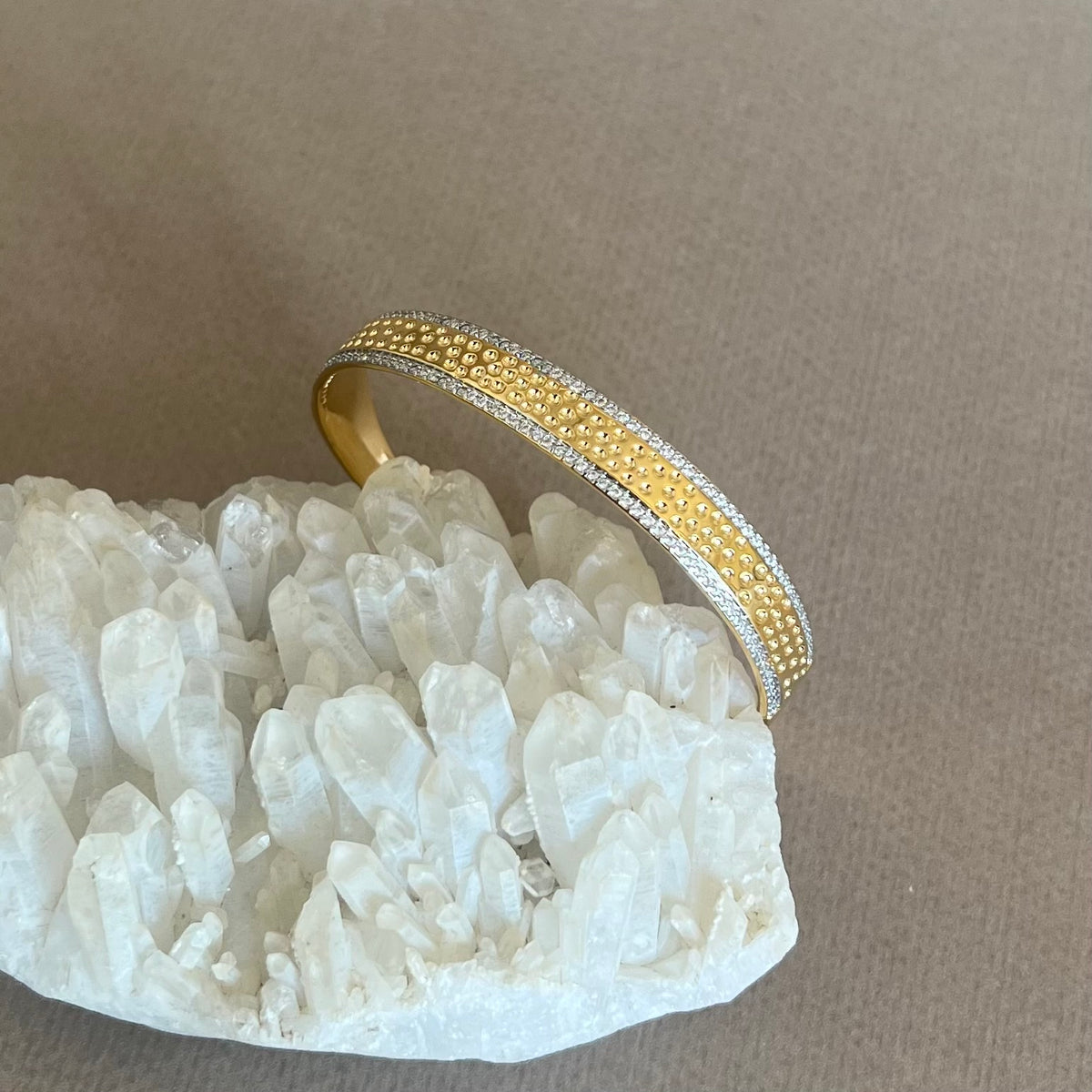 Nova | Gold Plated Bangle