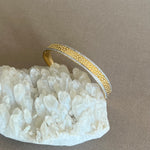 Nova | Gold Plated Bangle