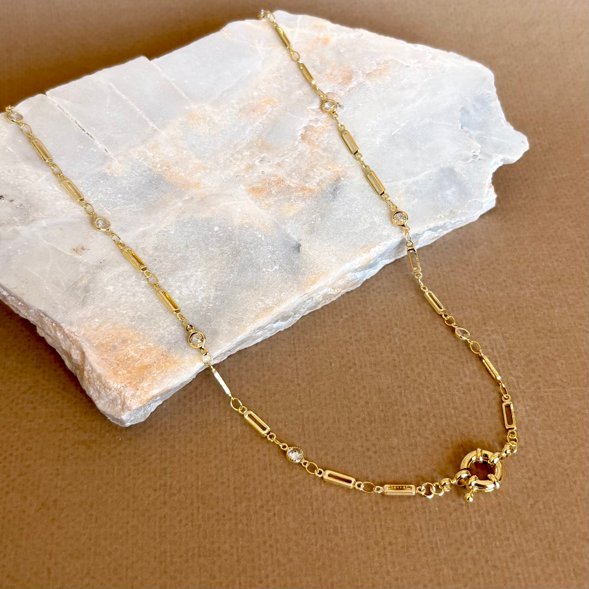 Bovrel | Gold Plated Necklace