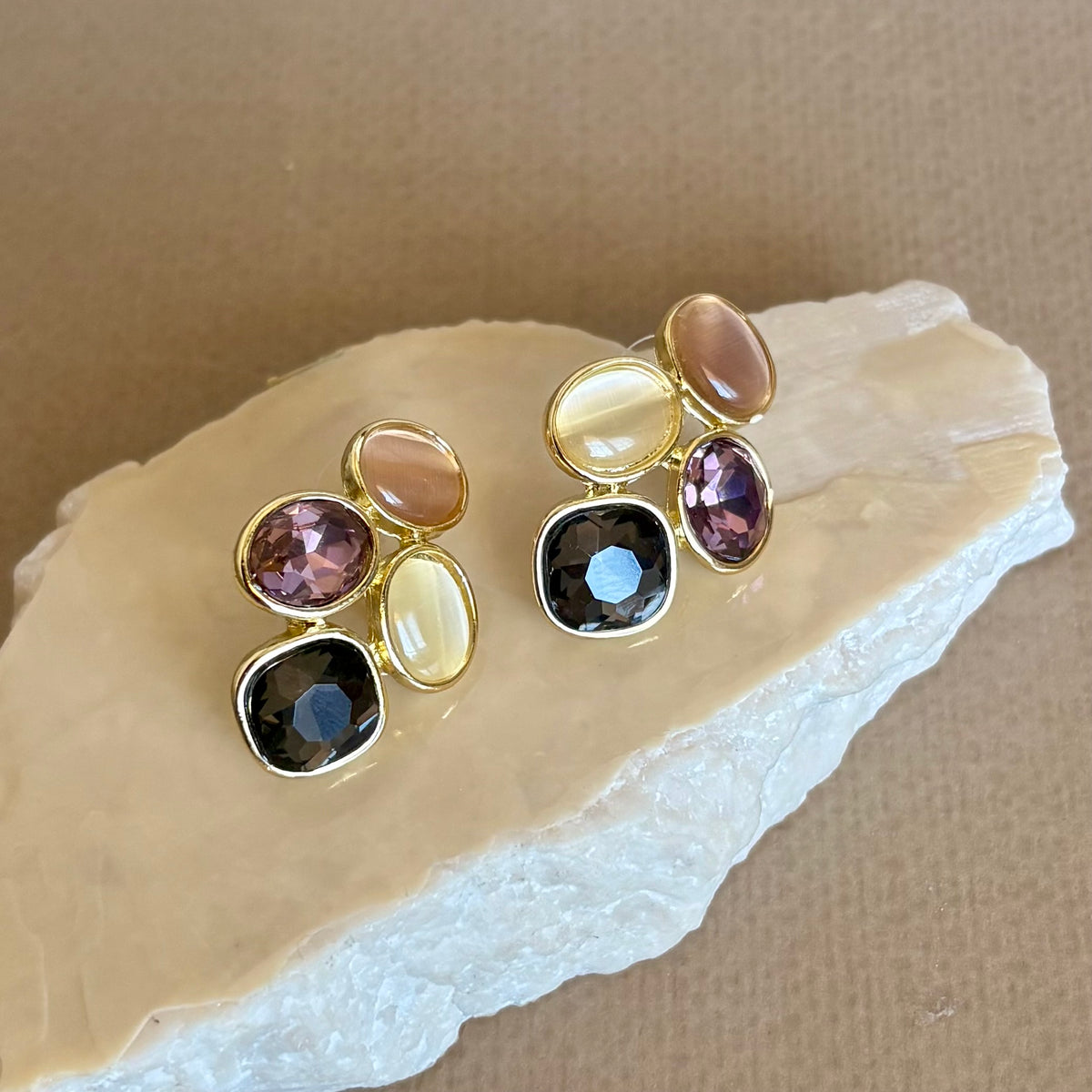 Elnavia | Gold Plated Earrings