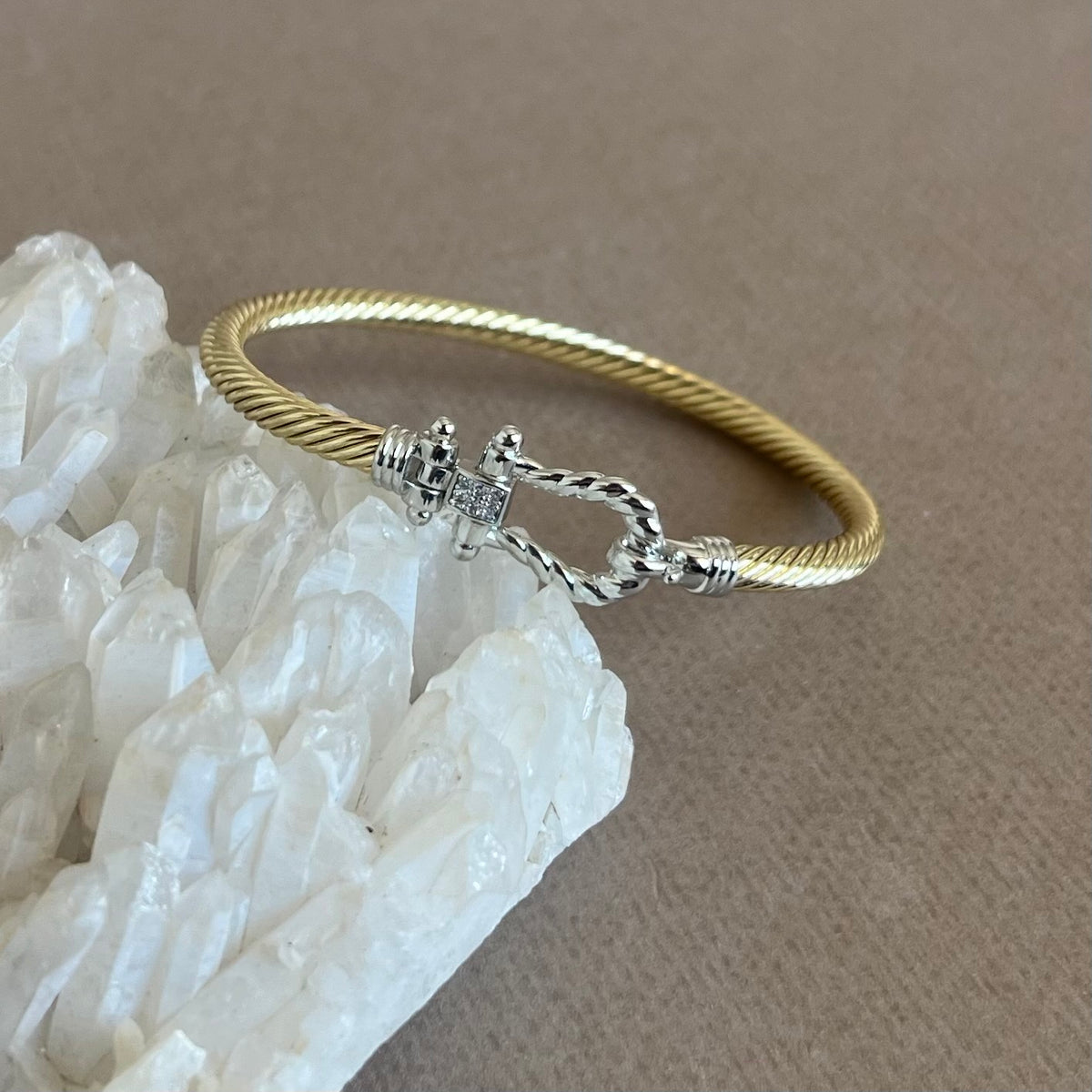 Solé | Gold Plated Bangle