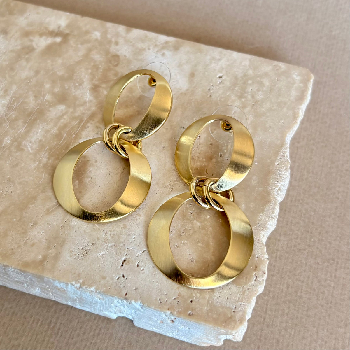 Iverelle | Gold Plated Earrings
