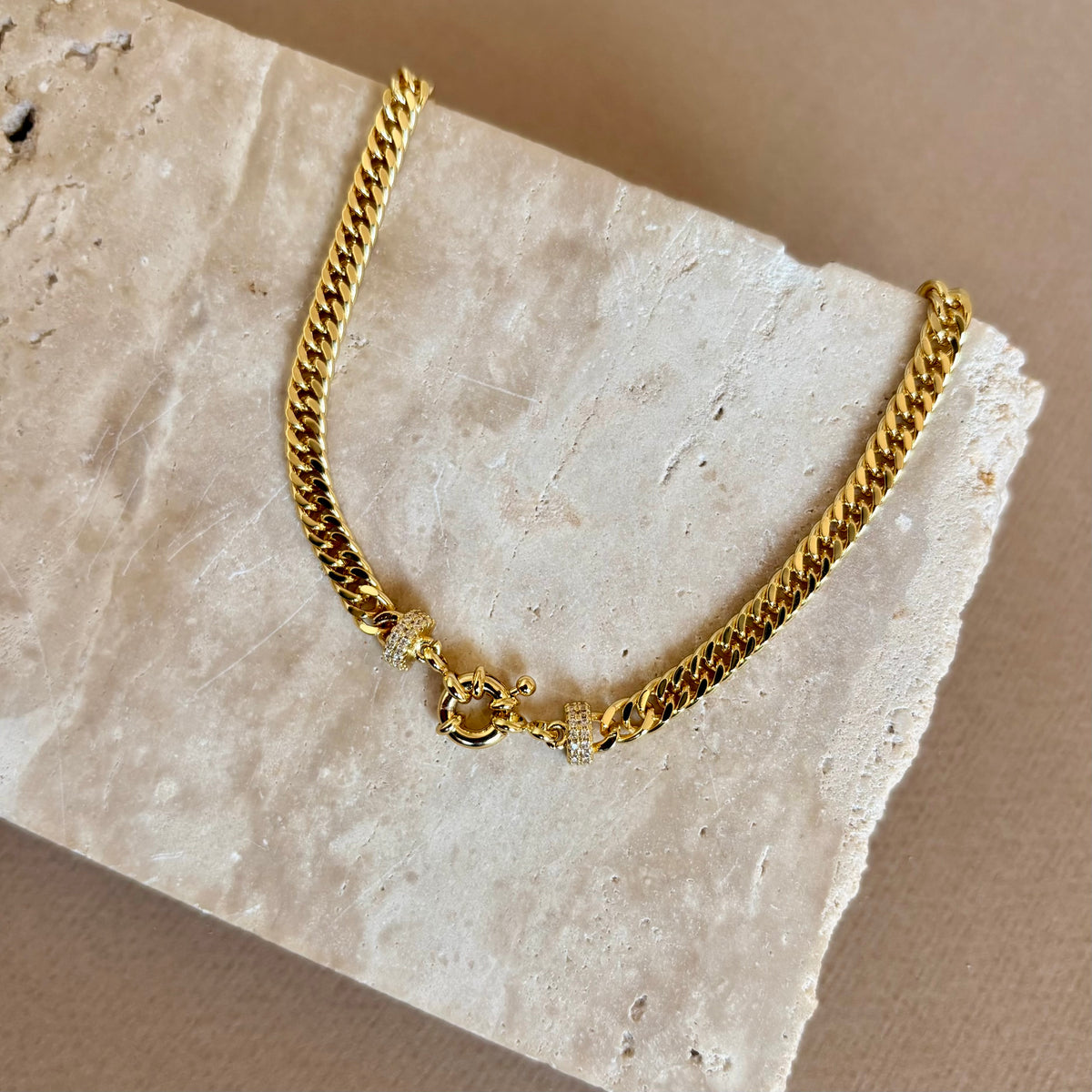 Mienta | Gold Plated Necklace