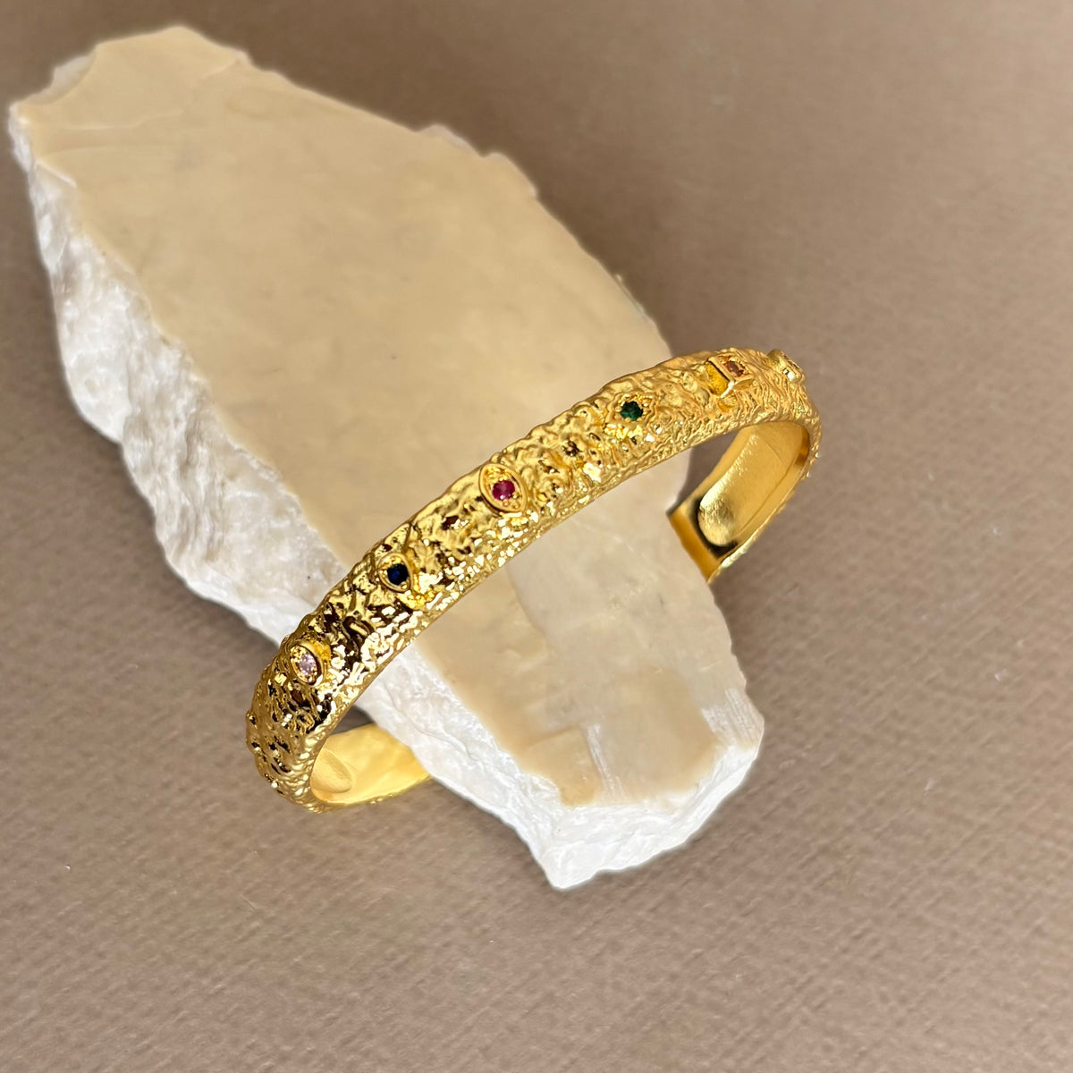 Layali 04 | Gold Plated Bangle