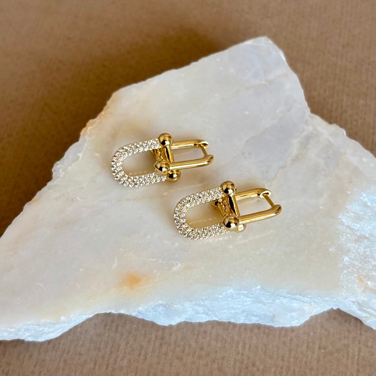 Elarith | Gold Plated Earrings