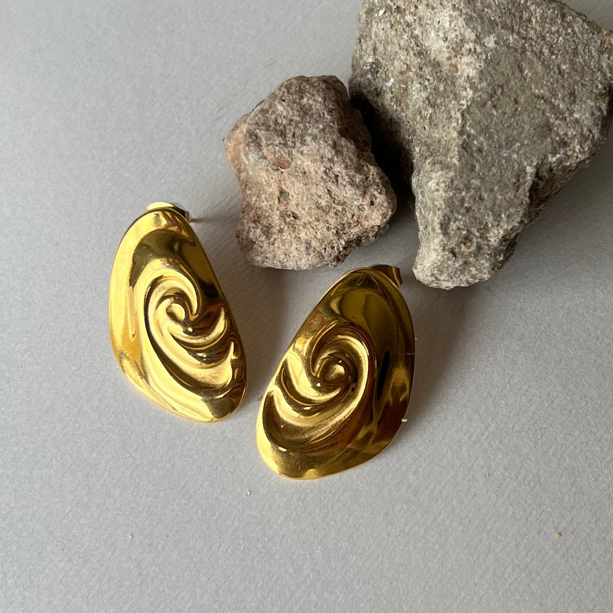Oslo | Gold Plated Earrings