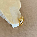 Barley |Gold Plated Ring