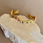 Peloria | Gold Plated Bangle
