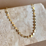 Circulos 02 | Gold Plated Necklace