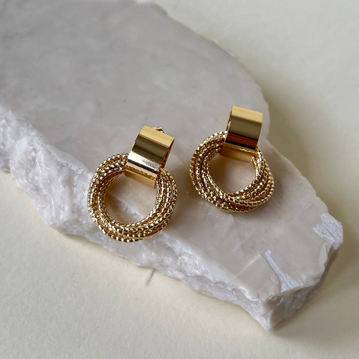 Phoebe | Gold Plated Earrings