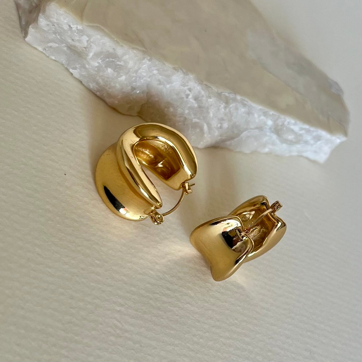 Orin | Gold Plated Earrings