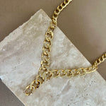 Bonk | Gold plated necklace