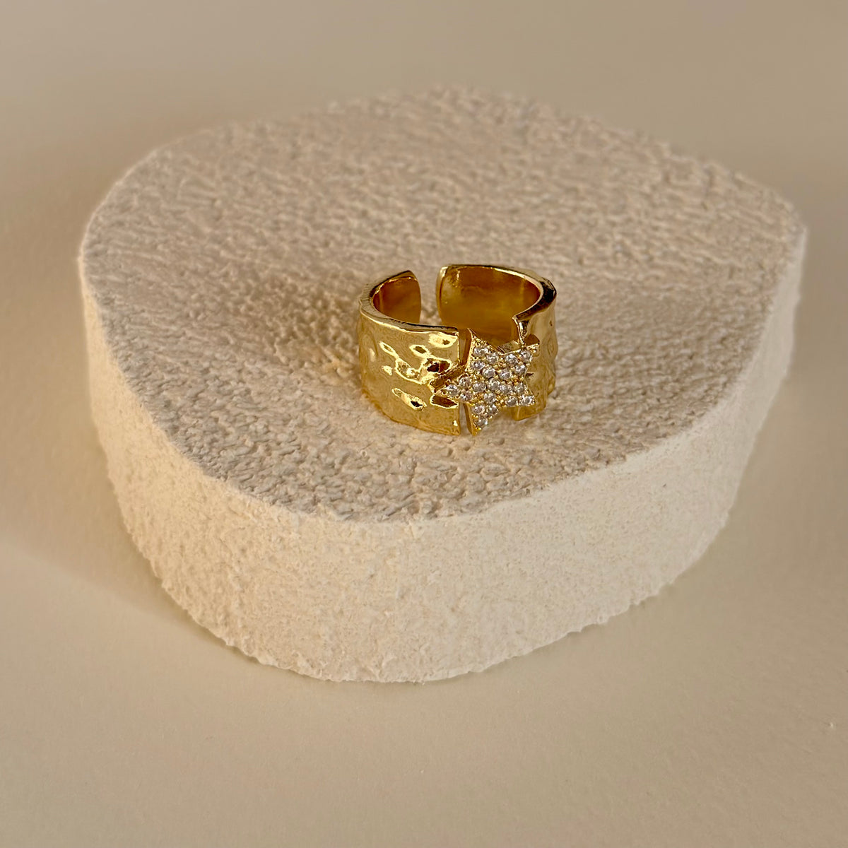 Zarek | Gold Plated Ring