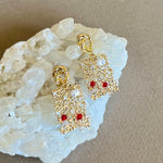 Lily | Gold Plated Earrings